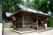 神門神社の本殿も重要文化財
